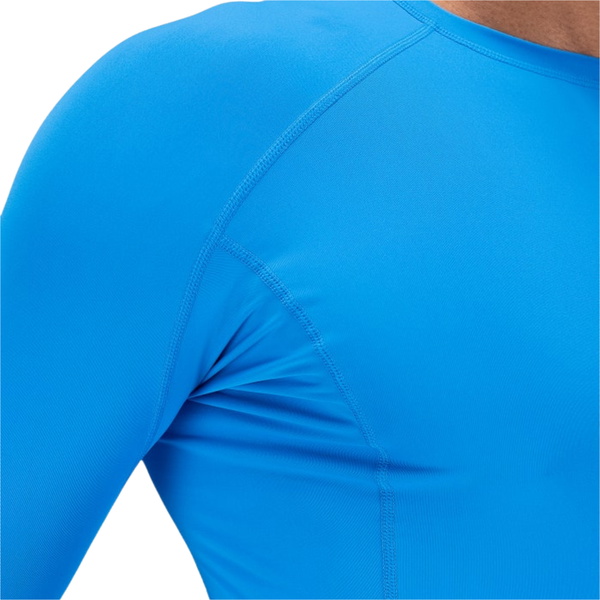 2026 Zhik Mens Eco Spandex LT Long Sleeve Baselayer Top DTP-0163-M-CYA - Cyan